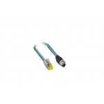 Кабель CBL-M12XMM8PRJ45-BK-100-IP67