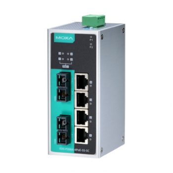 Коммутатор EDS-P206A-4PoE-SS-SC-T Коммутатор EDS-P206A-4PoE-SS-SC-T