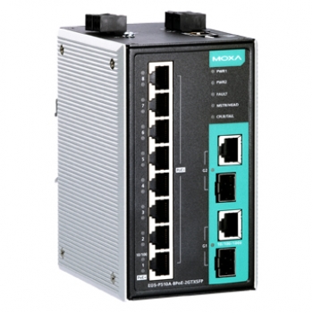 Коммутатор EDS-P510A-8PoE-2GTXSFP-T Коммутатор EDS-P510A-8PoE-2GTXSFP-T